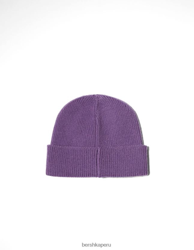 Violeta Bershka hombres gorro corto 806J6B3619