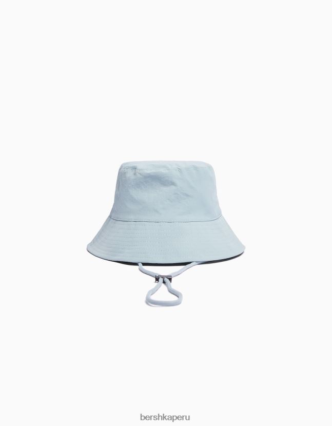 azul Bershka hombres sombrero de lluvia de nailon con correas 806J6B3613