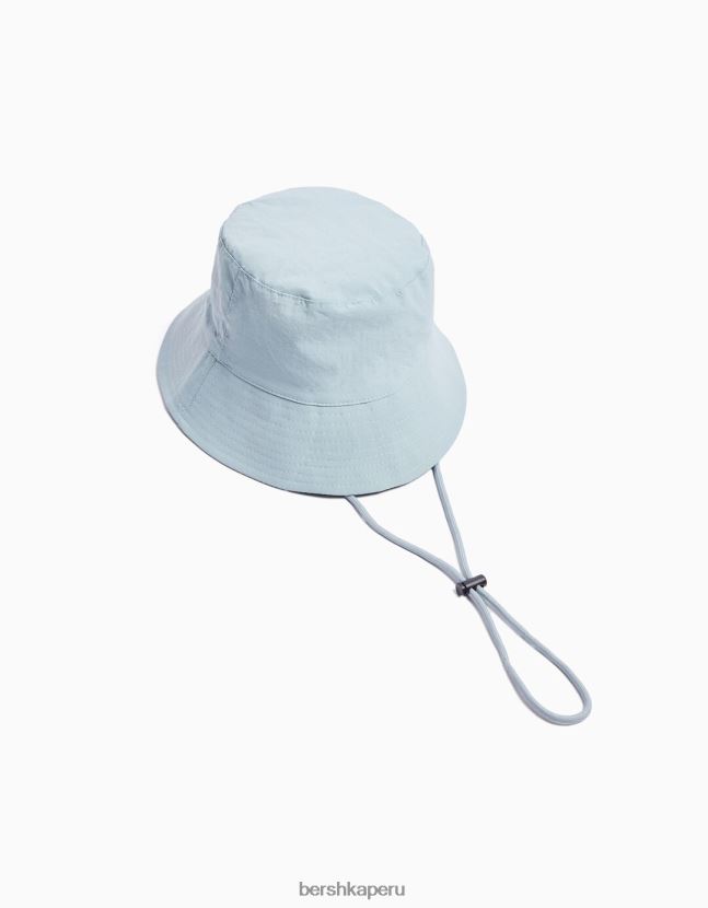 azul Bershka hombres sombrero de lluvia de nailon con correas 806J6B3613