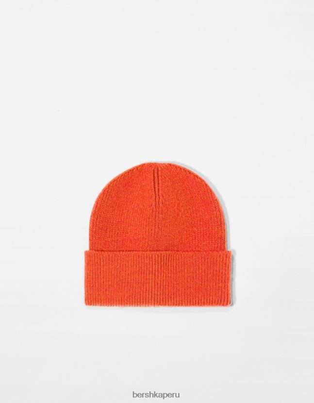 naranja Bershka hombres gorro corto 806J6B3620
