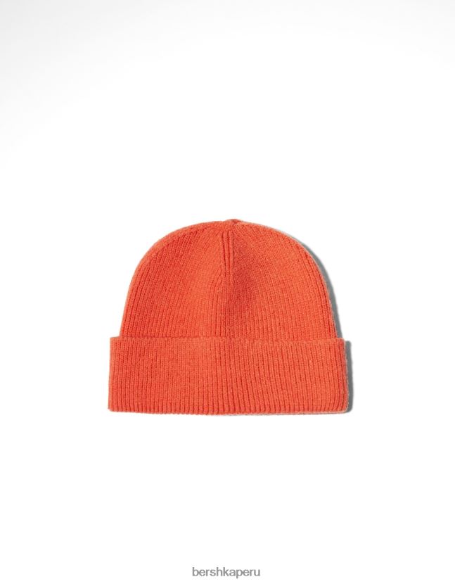 naranja Bershka hombres gorro corto 806J6B3620