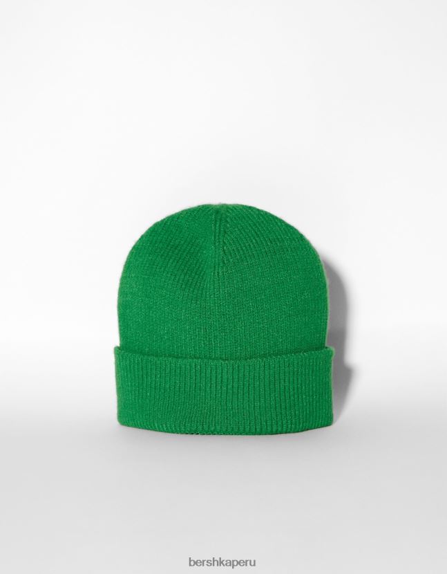 verde Bershka hombres gorro corto 806J6B3622