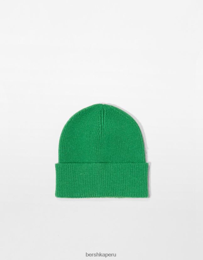 verde Bershka hombres gorro corto 806J6B3622