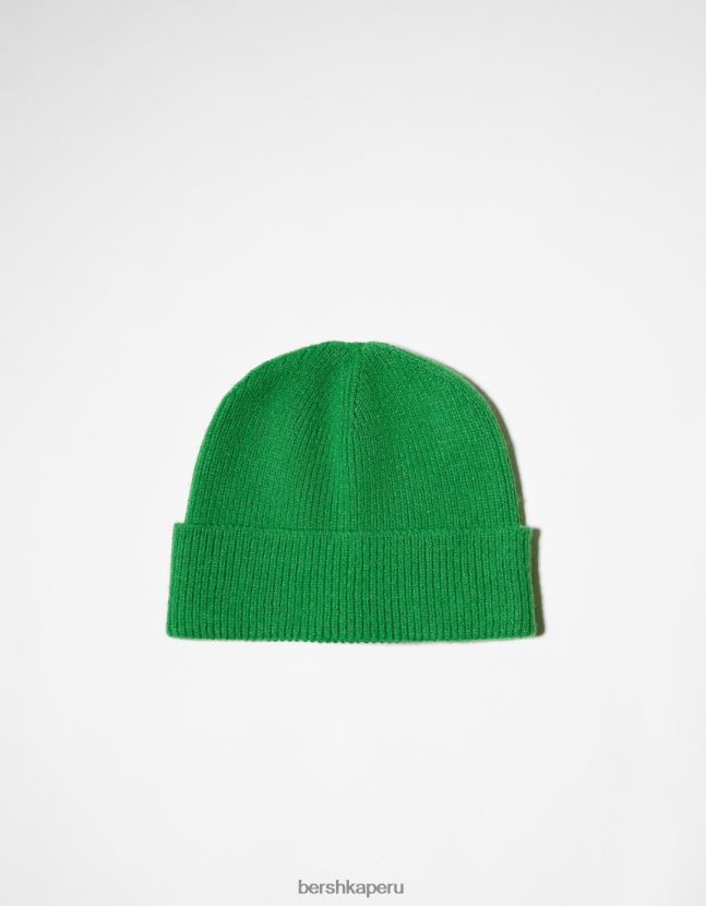 verde Bershka hombres gorro corto 806J6B3622