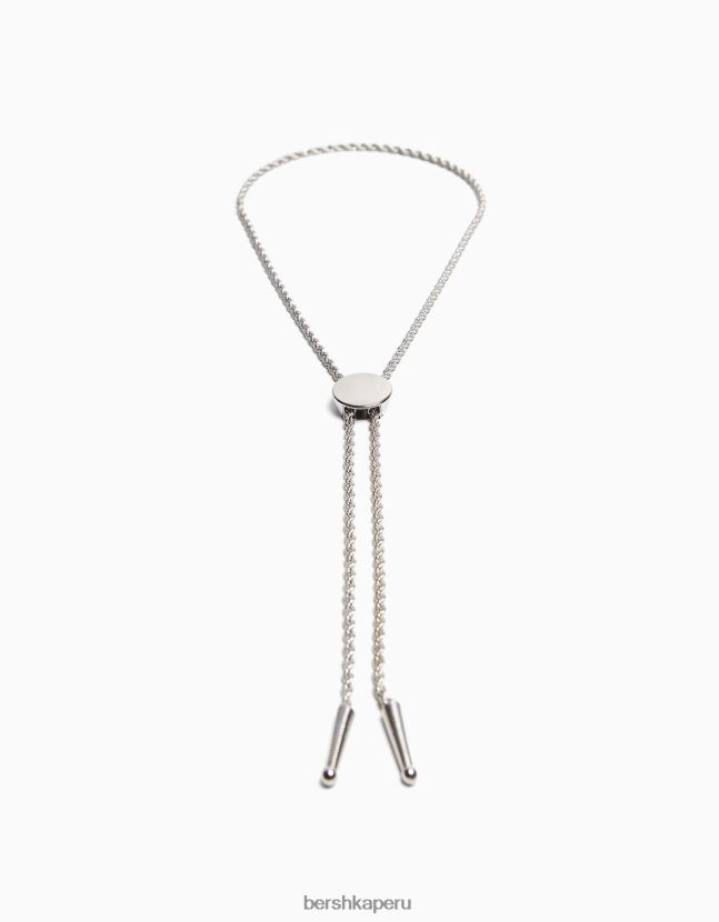 plata Bershka hombres collar de corbata 806J6B3686
