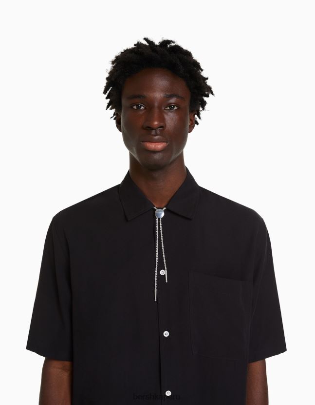 plata Bershka hombres collar de corbata 806J6B3686