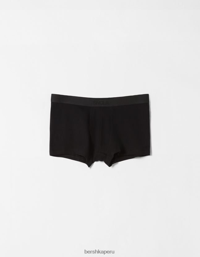 negro Bershka hombres conjunto de 3 boxeadores 806J6B3431