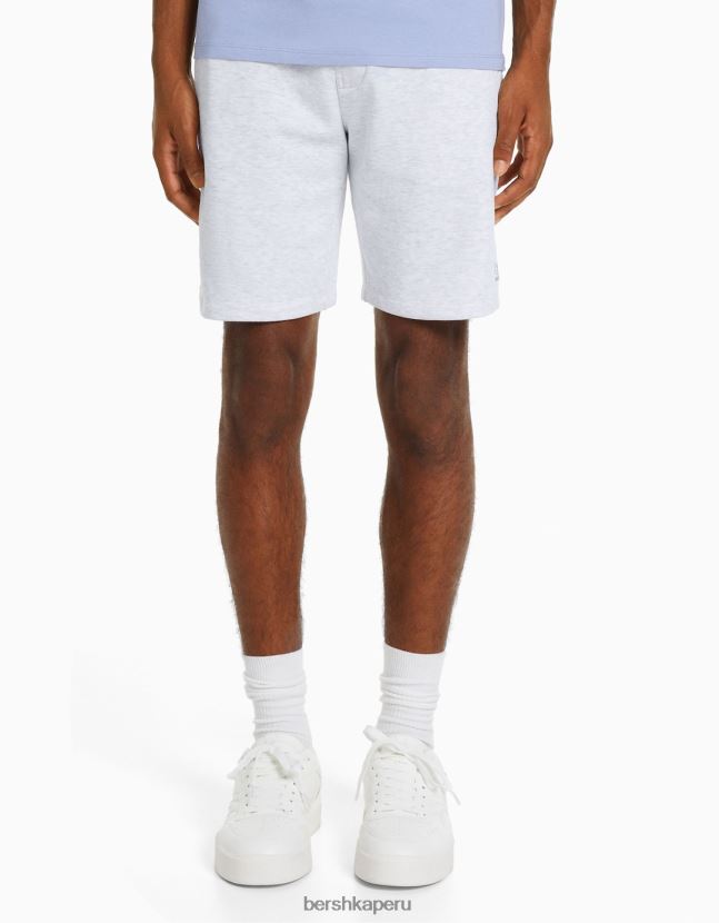 multicolor Bershka hombres pack de 2 bermudas peluche 806J6B3379