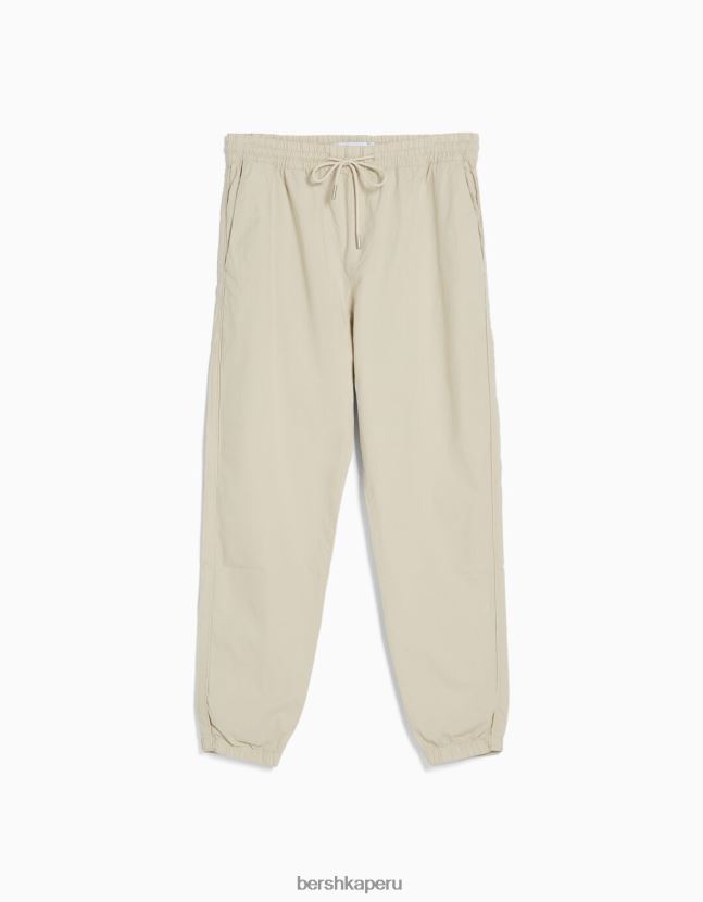 arena Bershka hombres pantalones de chándal de algodón 806J6B3259
