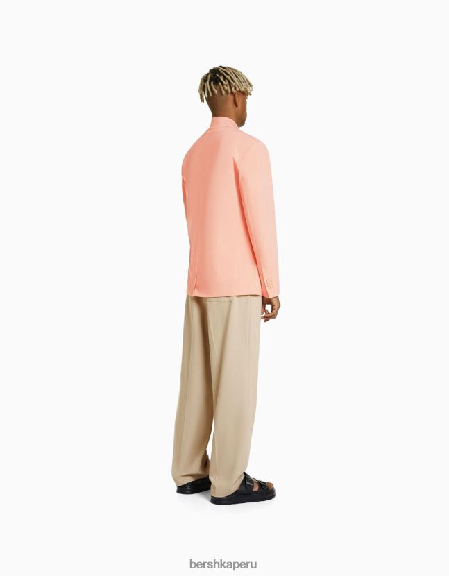 arena Bershka hombres pantalones de vestir anchos estilo jogger 806J6B3023
