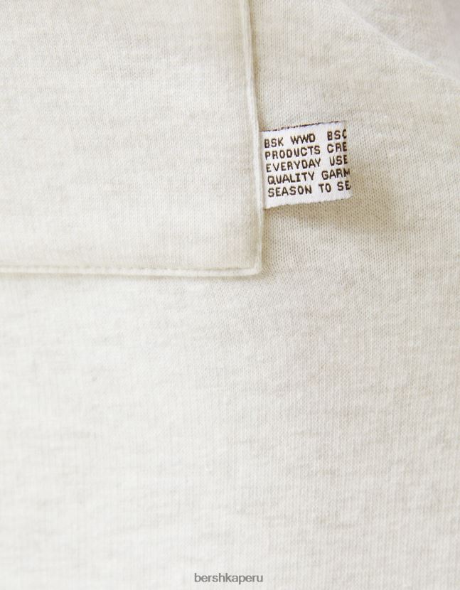 gris Bershka hombres pantalones de chándal de felpa 806J6B3270