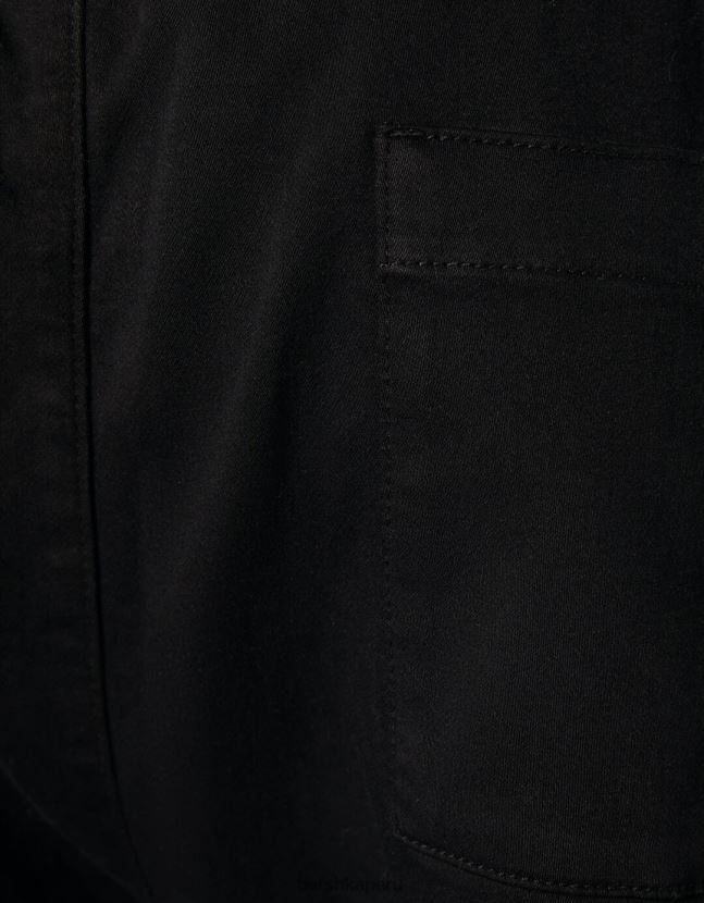 negro Bershka hombres pantalones de chándal cargo delgados 806J6B3224