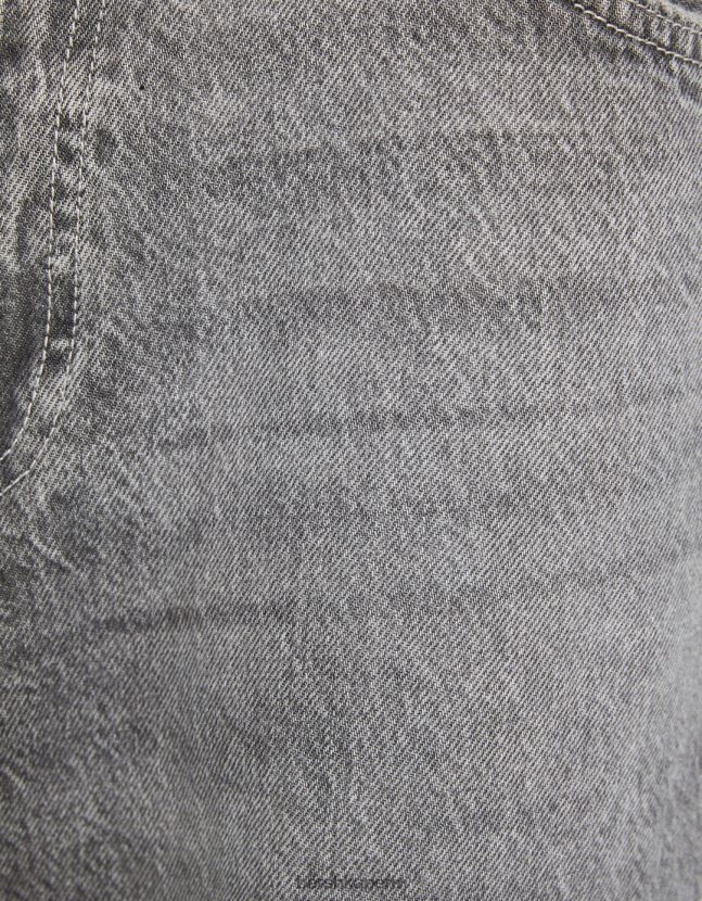 gris Bershka hombres vaqueros holgados de colores 806J6B3112
