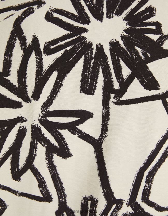 otro Bershka hombres camisa de manga corta con estampado rústico 806J6B2892