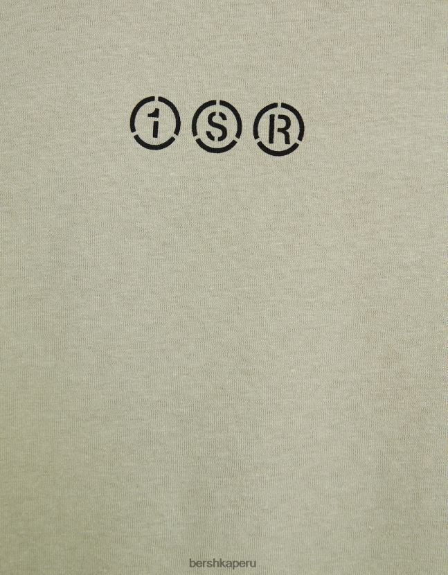 caqui Bershka hombres camiseta sin mangas estilo constructor 806J6B2781