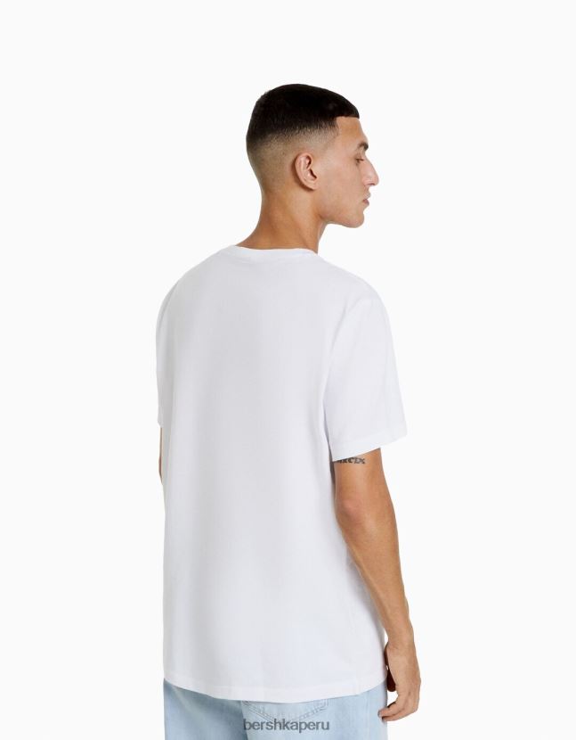 multicolor Bershka hombres Pack de 2 camisetas de manga corta regular fit 806J6B2652