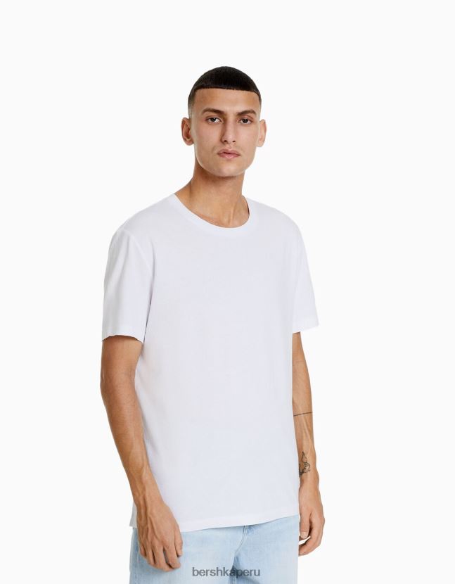 multicolor Bershka hombres Pack de 2 camisetas de manga corta regular fit 806J6B2652