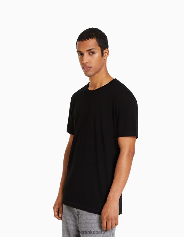 multicolor Bershka hombres Pack de 2 camisetas de manga corta regular fit 806J6B2652