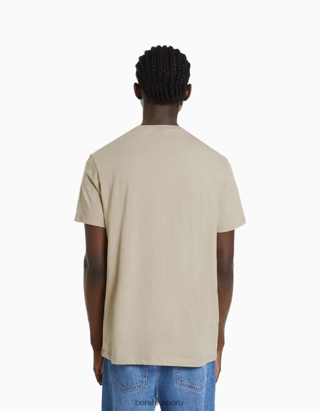 multicolor Bershka hombres Pack de 2 camisetas de manga corta regular fit 806J6B2653