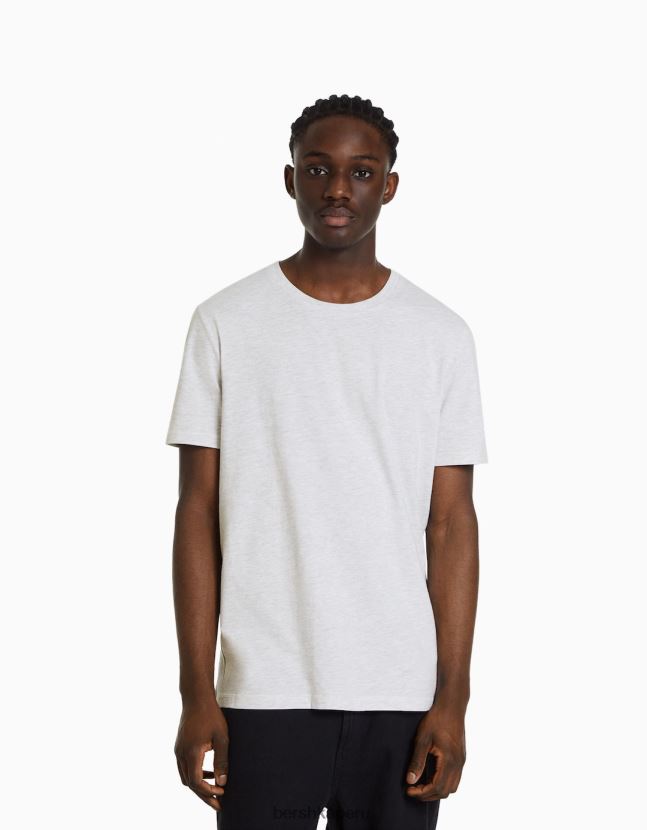 multicolor Bershka hombres Pack de 3 camisetas de manga corta regular fit 806J6B2631