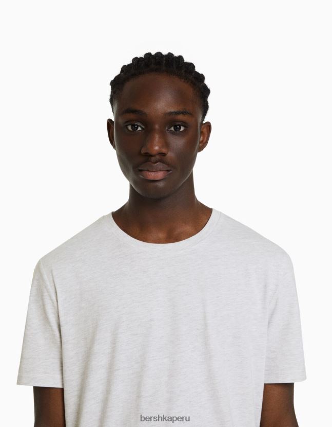 multicolor Bershka hombres Pack de 3 camisetas de manga corta regular fit 806J6B2631