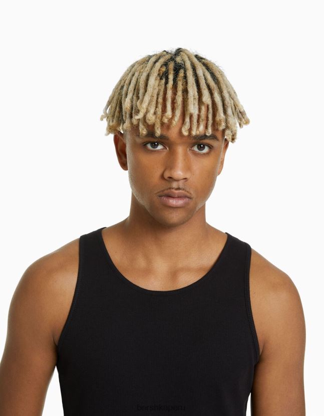 multicolor Bershka hombres pack de 2 camisetas sin mangas 806J6B2803