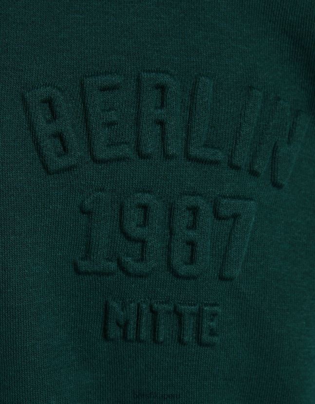 exclusivo Bershka hombres sudadera con cremallera y cuello alto 806J6B2964