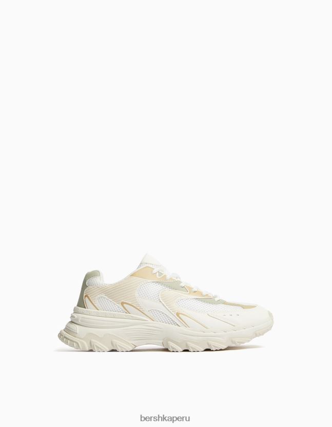 multicolor Bershka hombres zapatillas en contraste con detalles de senderismo 806J6B3508