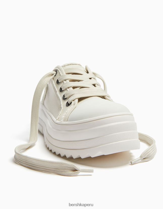 arena Bershka hombres tenis con puntera de tela 806J6B3479