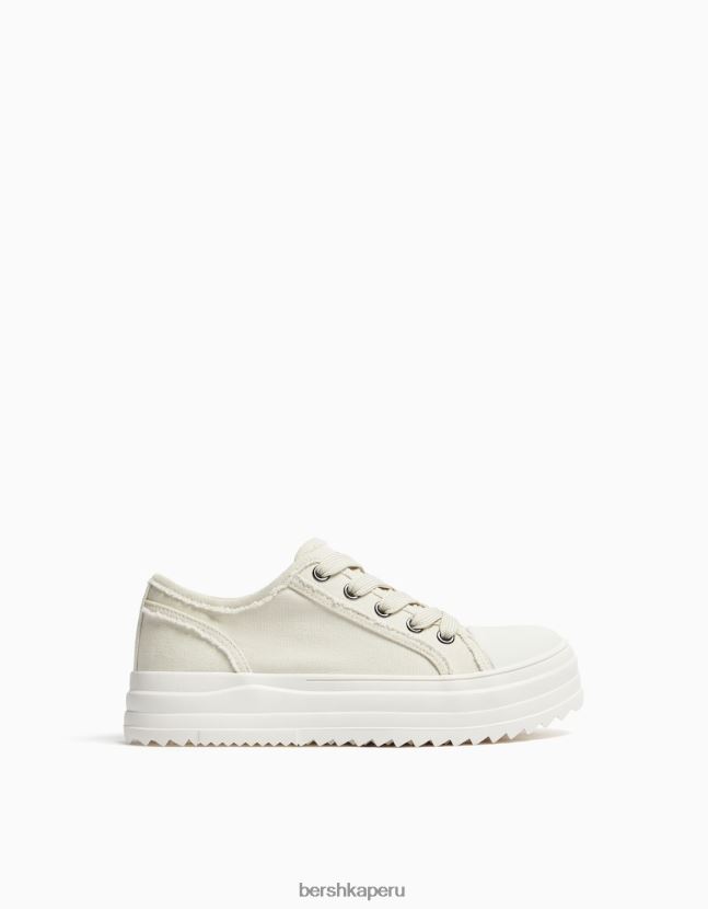 arena Bershka hombres tenis con puntera de tela 806J6B3479