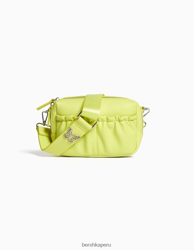 cal Bershka mujer bandolera de piel sintética con detalle de mariposa 806J6B2407