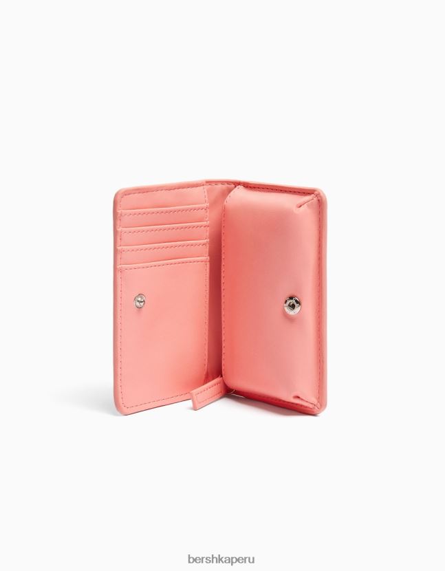 coral Bershka mujer monedero basico 806J6B2392