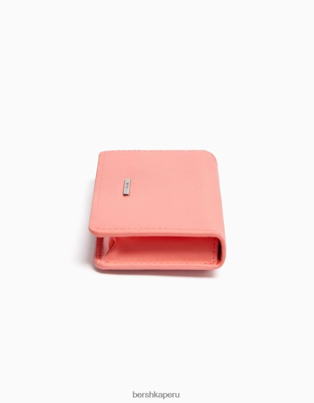 coral Bershka mujer monedero basico 806J6B2392