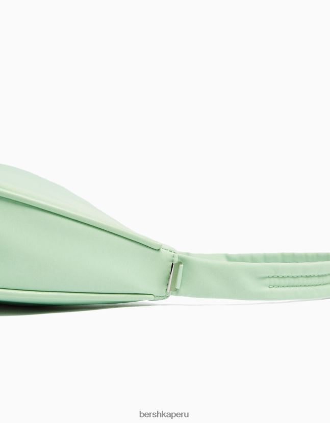 turquesa Bershka mujer bolso de hombro de tela 806J6B2343