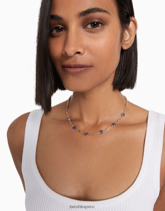 oro Bershka mujer conjunto de 4 collares 806J6B2530