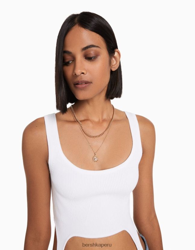oro Bershka mujer conjunto de 4 collares 806J6B2530