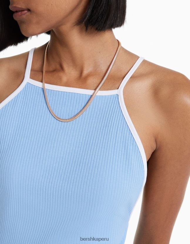 oro Bershka mujer juego de 4 collares de cadena 806J6B2532