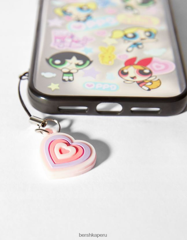 negro Bershka mujer funda para celular de las chicas superpoderosas 806J6B2073