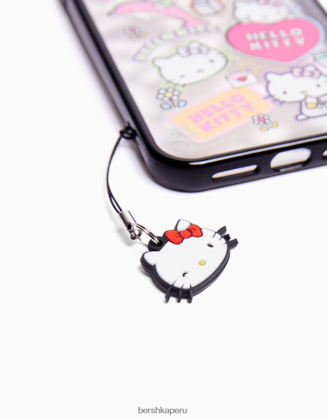 negro Bershka mujer hello kitty charm funda para celular iphone 806J6B2072