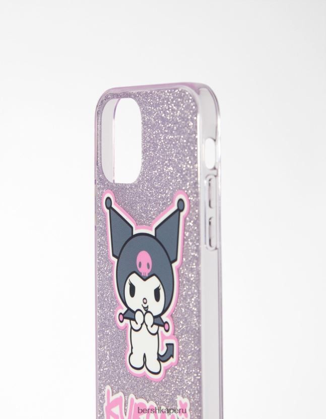 rosa Bershka mujer caja del teléfono celular kuromi 806J6B2066