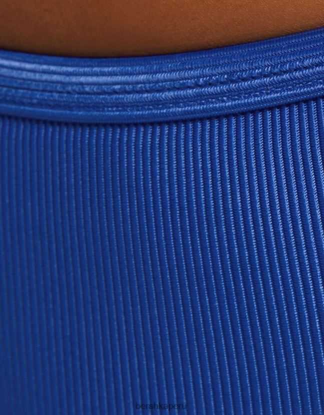 azul Bershka mujer top de bikini deportivo 806J6B1767