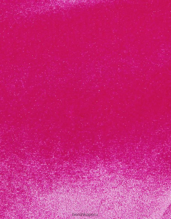 fucsia Bershka mujer top de bikini de terciopelo 806J6B1783