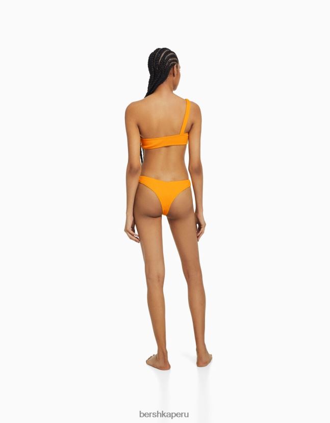 naranja Bershka mujer braguitas de bikini asimétricas 806J6B1790