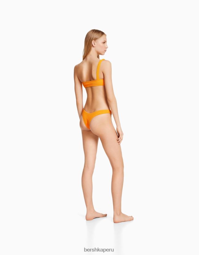 naranja Bershka mujer braguitas de bikini asimétricas 806J6B1857