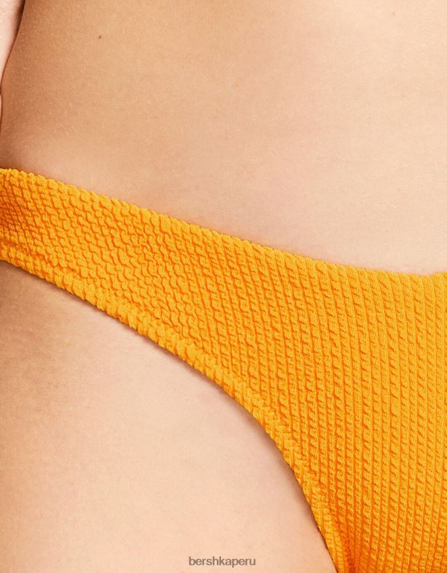 naranja Bershka mujer braguitas de bikini asimétricas 806J6B1857