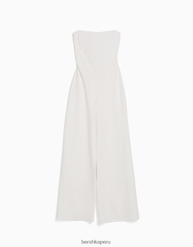otro Bershka mujer mono bandeau con corsé 806J6B215