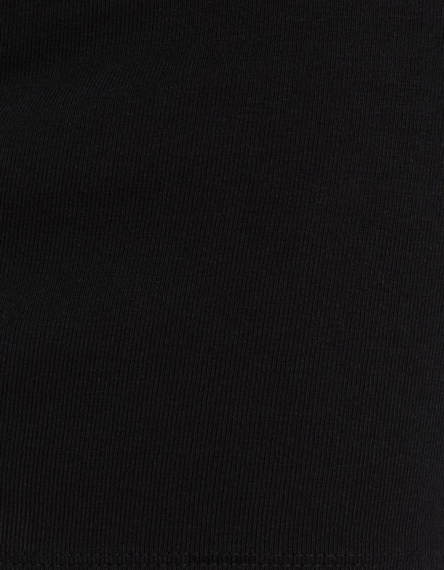 negro Bershka mujer mini vestido con tirantes asimétricos 806J6B168