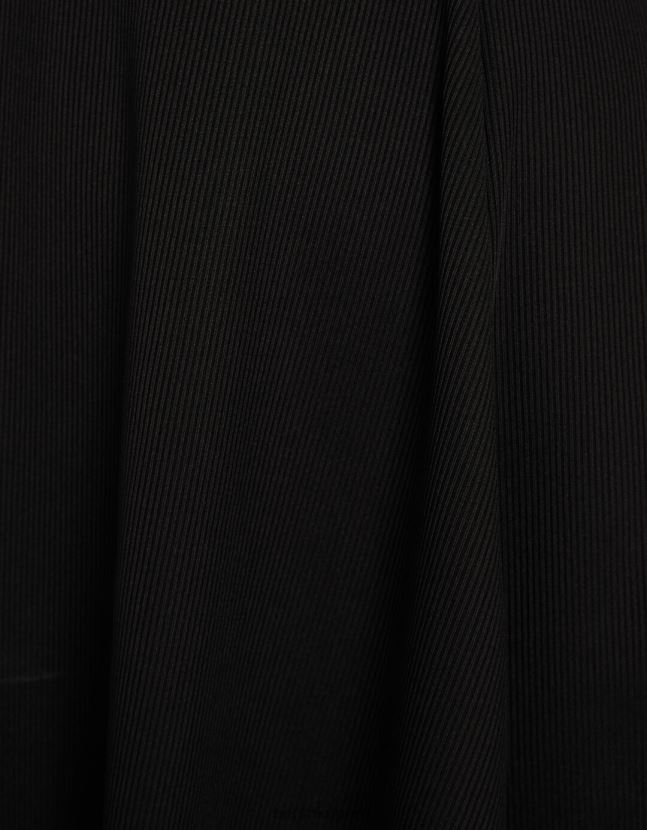 negro Bershka mujer minivestido skater de manga corta 806J6B4106