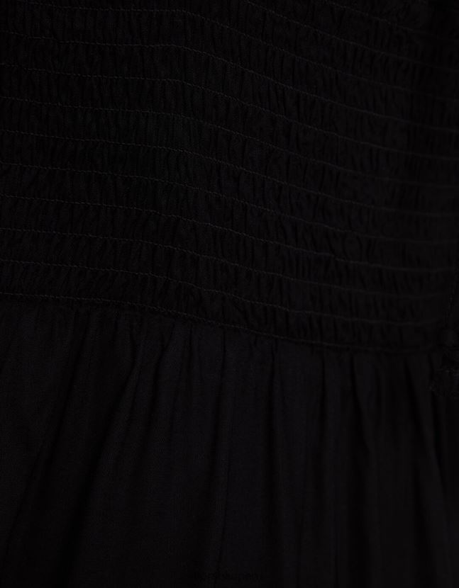 negro Bershka mujer vestido corto con cuello halter 806J6B268