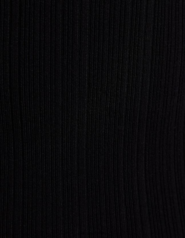 negro Bershka mujer vestido corto con tiras 806J6B4094